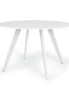 Mesa Amanda Tampo 120cm Branco
