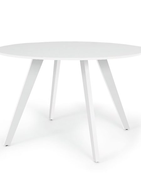 Mesa Amanda Tampo 120cm Branco