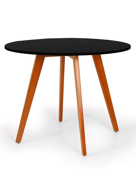 Mesa Inês Tampo 100cm Preto