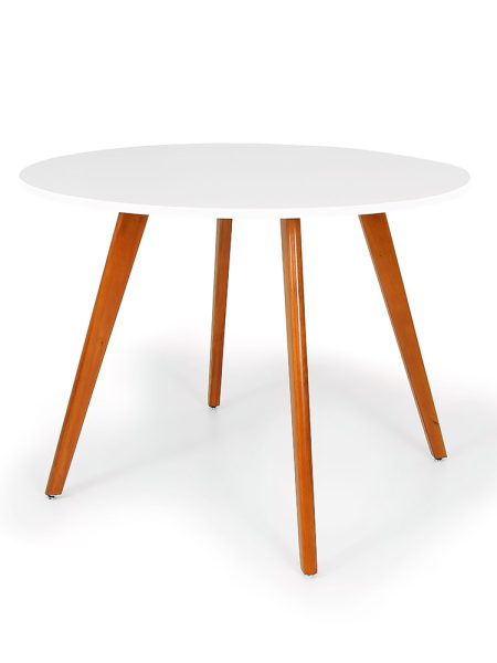 Mesa Laura Tampo 100cm Branco