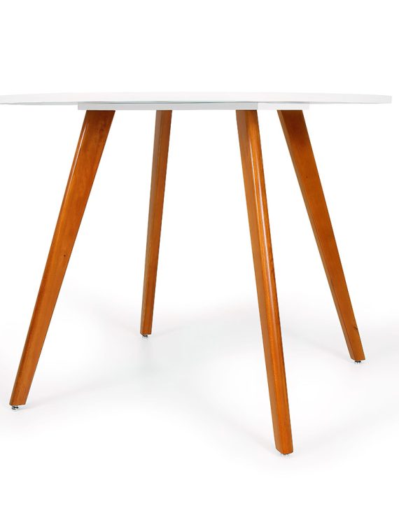 Mesa Laura Tampo 100cm Branco