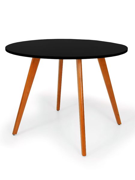 Mesa Laura Tampo 100cm Preto