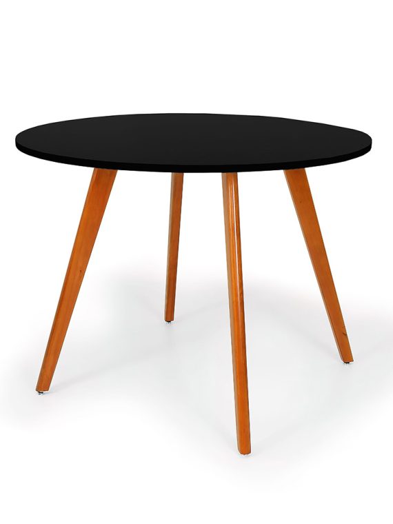 Mesa Laura Tampo 100cm Preto