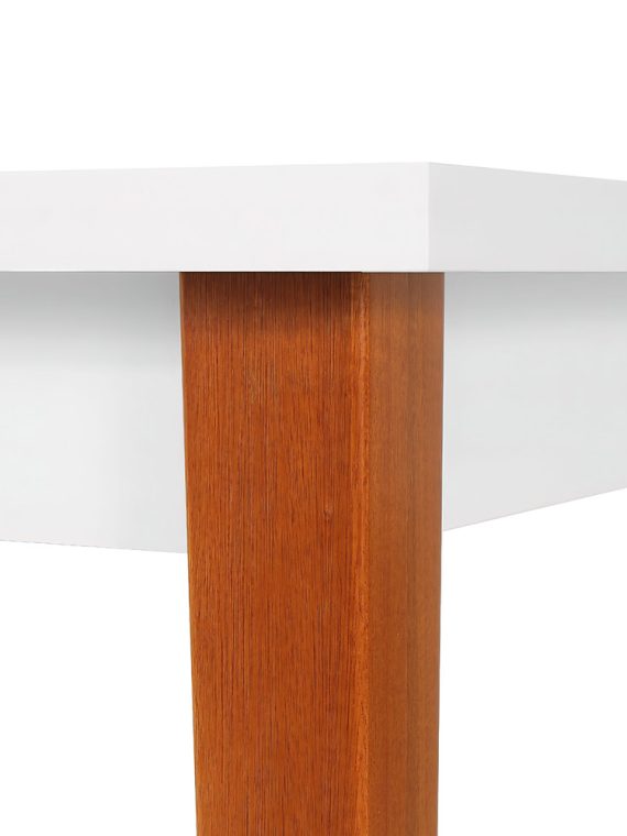 Mesa Luiza Tampo 80cm Branco