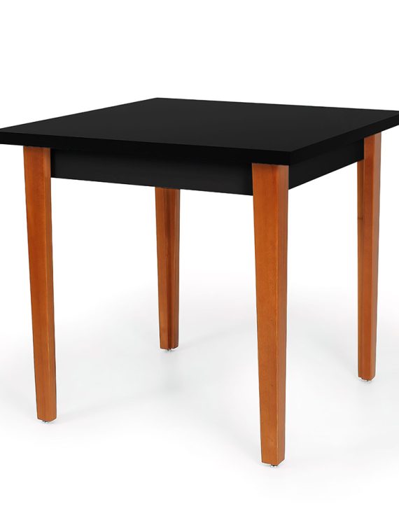 Mesa Luiza Tampo 80cm Preto