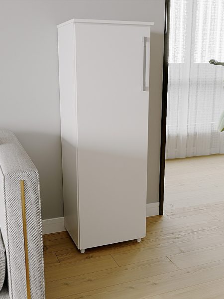 Armário Multiuso Zafira c/ 04 Prateleiras Branco