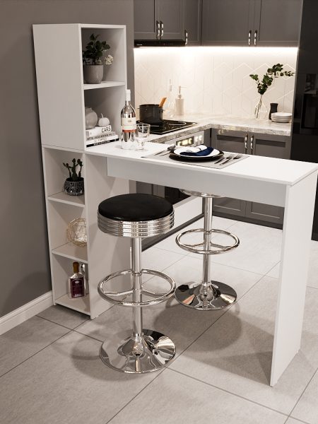 Bancada Gourmet Adelaide Branco