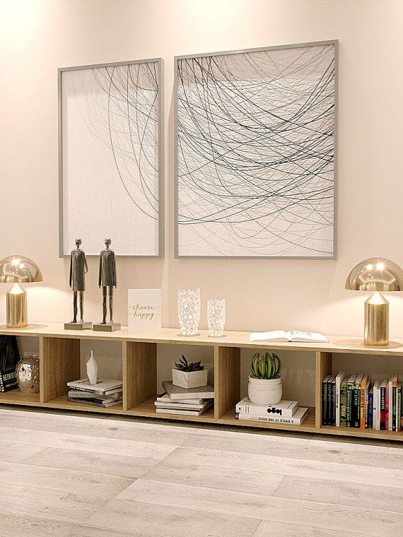 Estante Livreiro Auvin - c/ 05 Nichos Montana