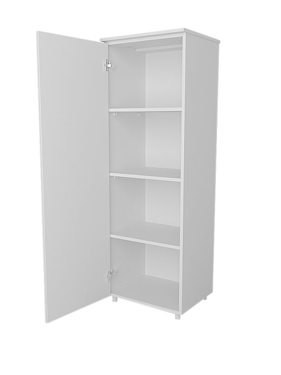 Armário Multiuso Zafira c/ 04 Prateleiras Branco