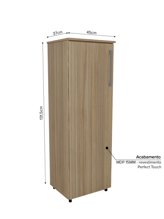 Armário Multiuso Zafira c/ 04 Prateleiras Montana