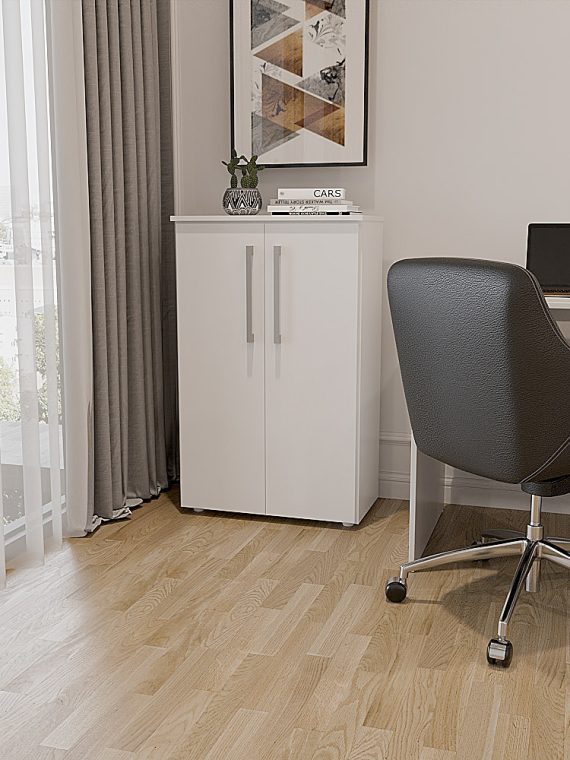 Armário Multiuso Tequila c/ 03 Prateleiras Branco