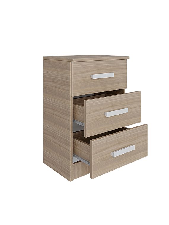 Mesa de Cabeceira Riade - 03 Gavetas Montana