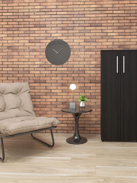 Armário Multiuso Daca c/ 04 Prateleiras Preto