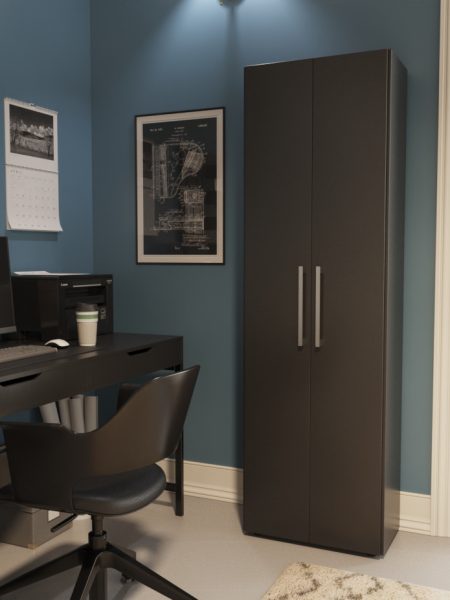 Multiuso Estilo c/ 04 Prateleiras Preto