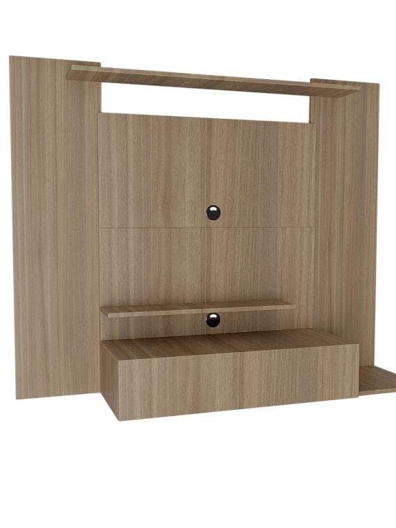 Painel Tv Santiago até 50" - c/ 01 Gaveta e 03 Prateleiras Montana