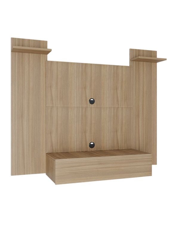 Painel Tv Esperanza até 50" - c/ 03 Prateleiras  e 01 Porta Basculante Montana