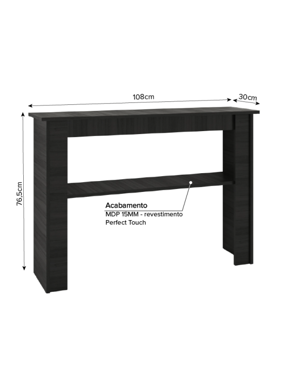 Aparador Sofia Preto