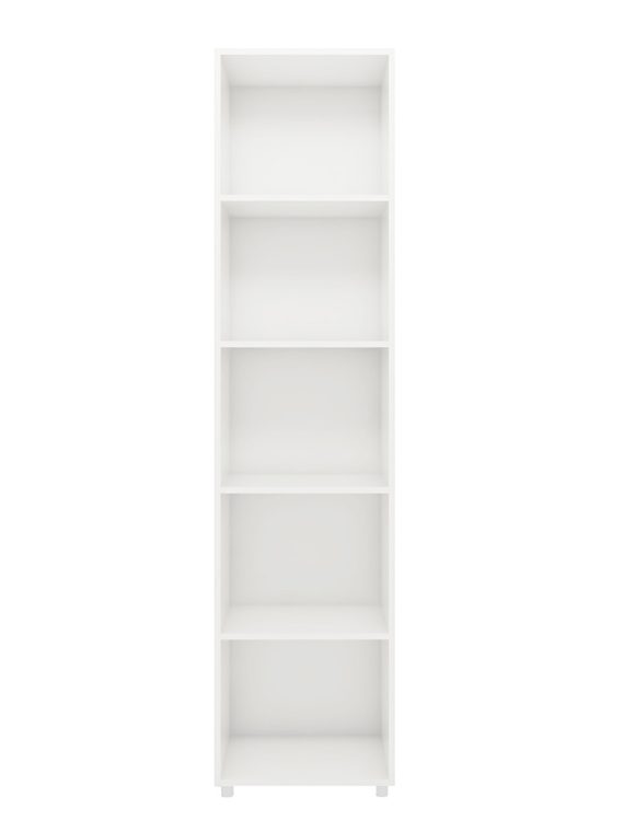 Estante Livreiro Pequim - 05 Nichos Branco