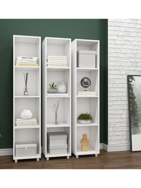 Estante Organizadora Talim - c/ 04 Nichos Branco