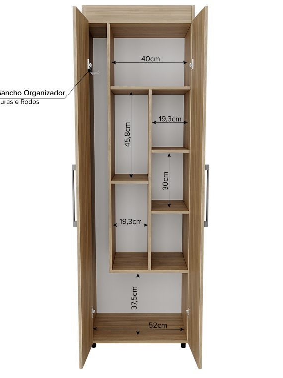 Armário Multiuso Para Lavanderia Eliza Montana