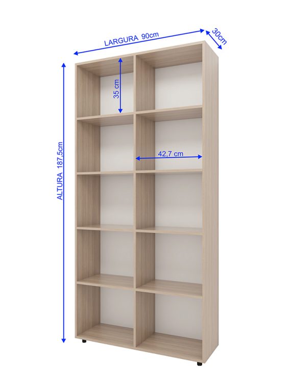 Estante Salta - c/ 10 Nichos Montana