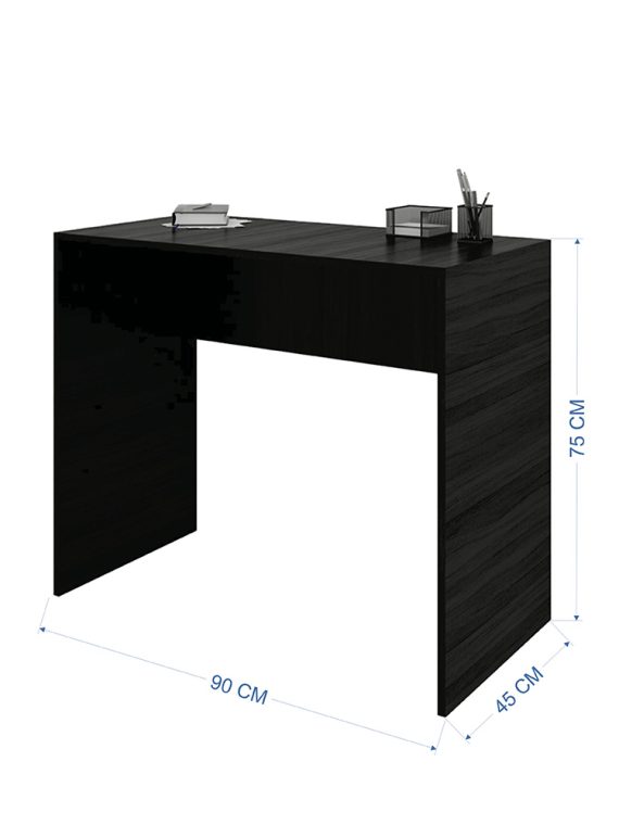 Escrivaninha Itália Sem Gavetas Preto