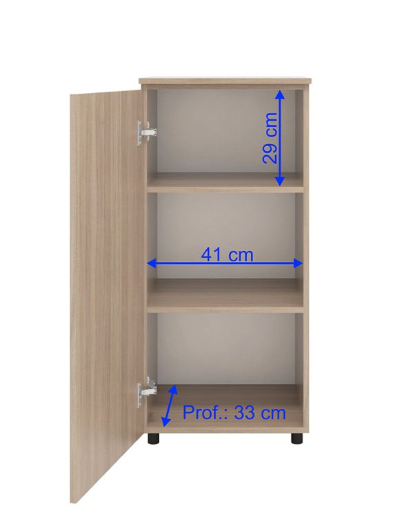 Armário Multiuso Chicago c/ 03 Prateleiras Montana