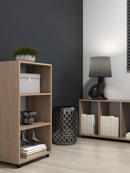 Estante Organizadora Medelin - c/ 03 Nichos Montana