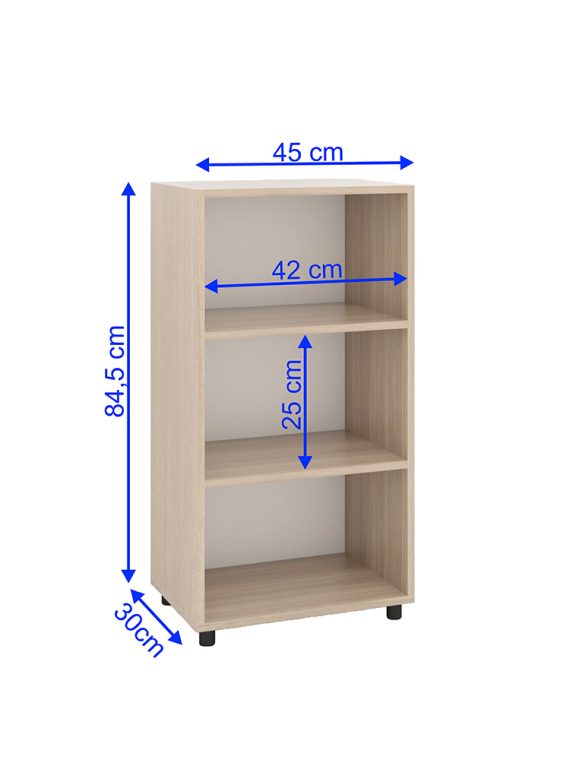 Estante Organizadora Medelin - c/ 03 Nichos Montana